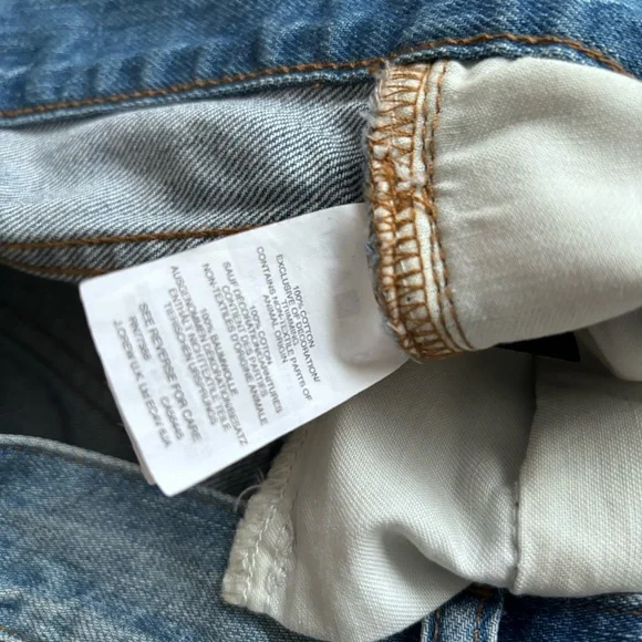Madewell High Rise The Perfect Summer Straight Leg Jeans Daisy 🌼 Edition - Picture 8 of 11